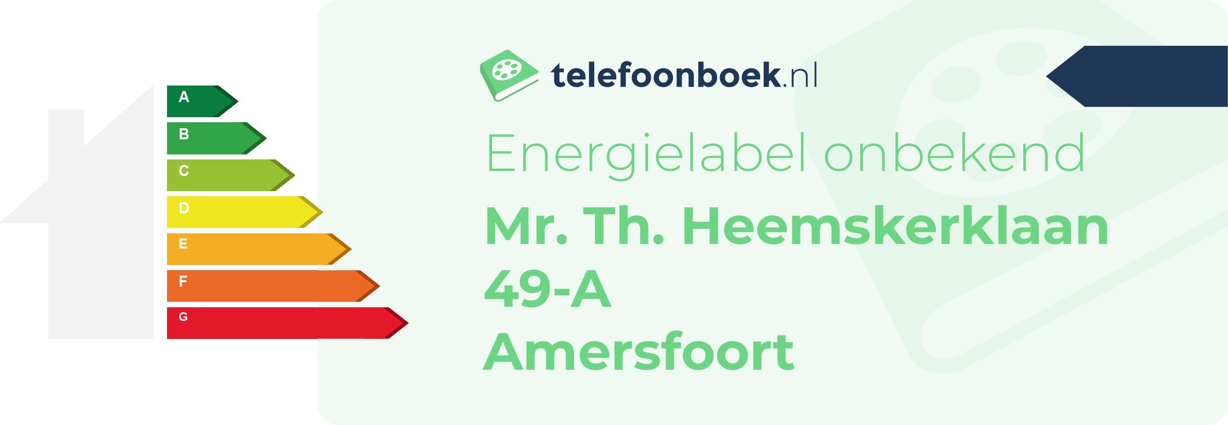 Energielabel Mr. Th. Heemskerklaan 49-A Amersfoort