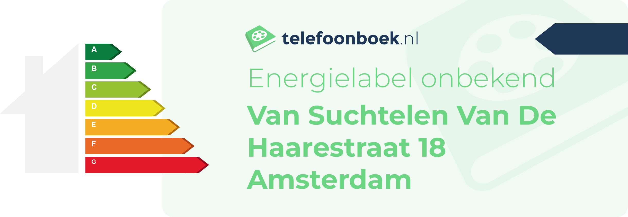 Energielabel Van Suchtelen Van De Haarestraat 18 Amsterdam