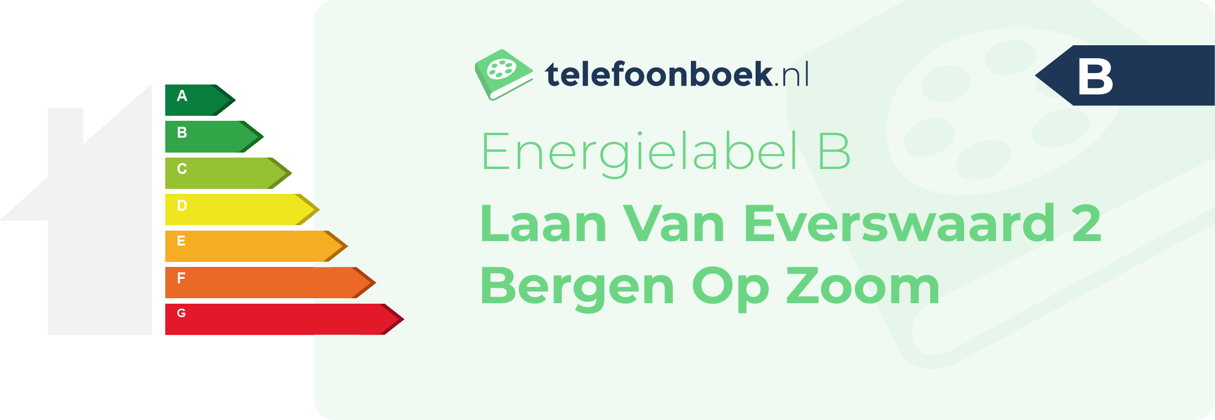 Energielabel Laan Van Everswaard 2 Bergen Op Zoom