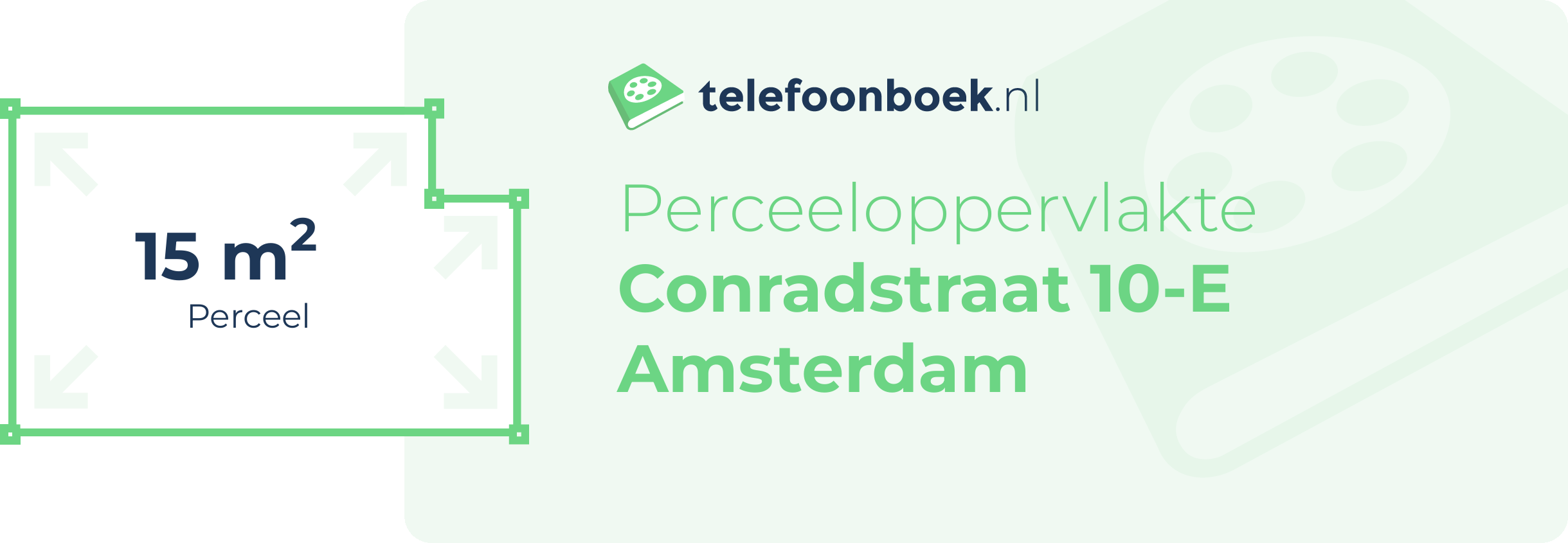 Perceeloppervlakte Conradstraat 10-E Amsterdam