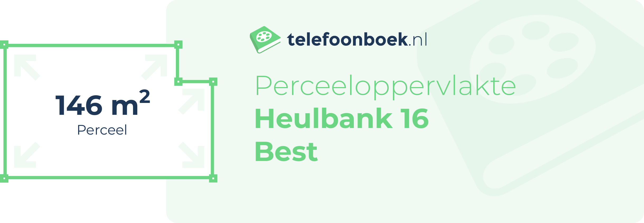 Perceeloppervlakte Heulbank 16 Best