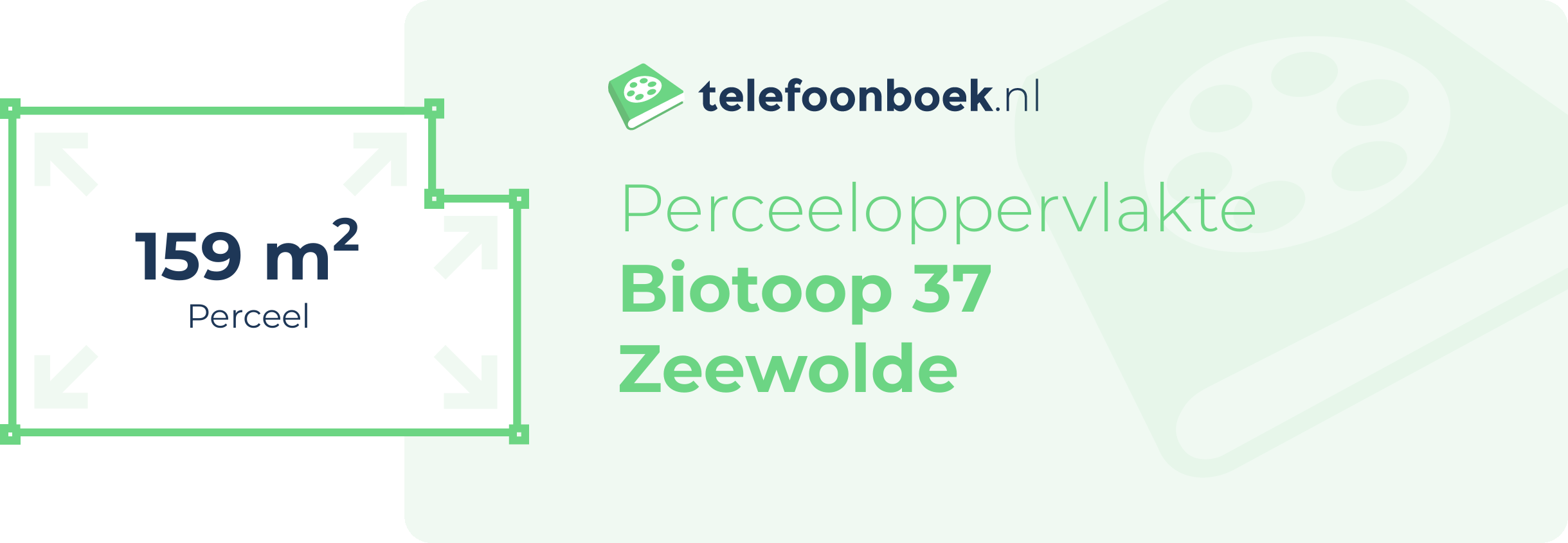 Perceeloppervlakte Biotoop 37 Zeewolde