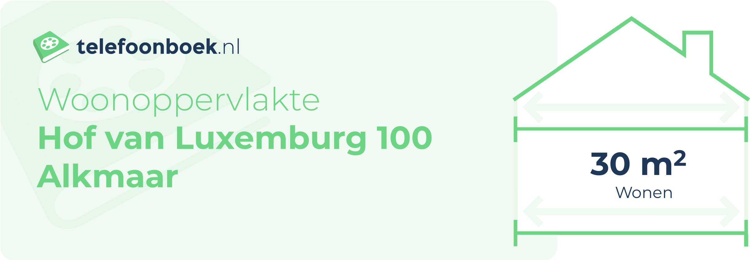 Woonoppervlakte Hof Van Luxemburg 100 Alkmaar