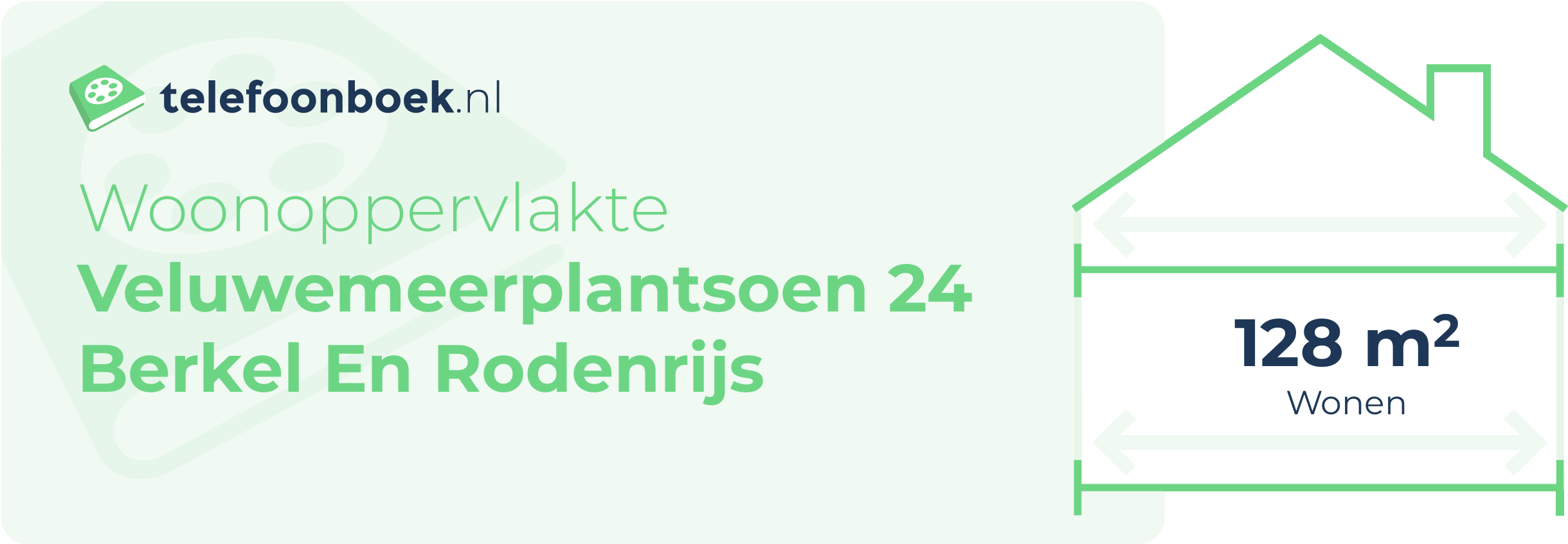 Woonoppervlakte Veluwemeerplantsoen 24 Berkel En Rodenrijs