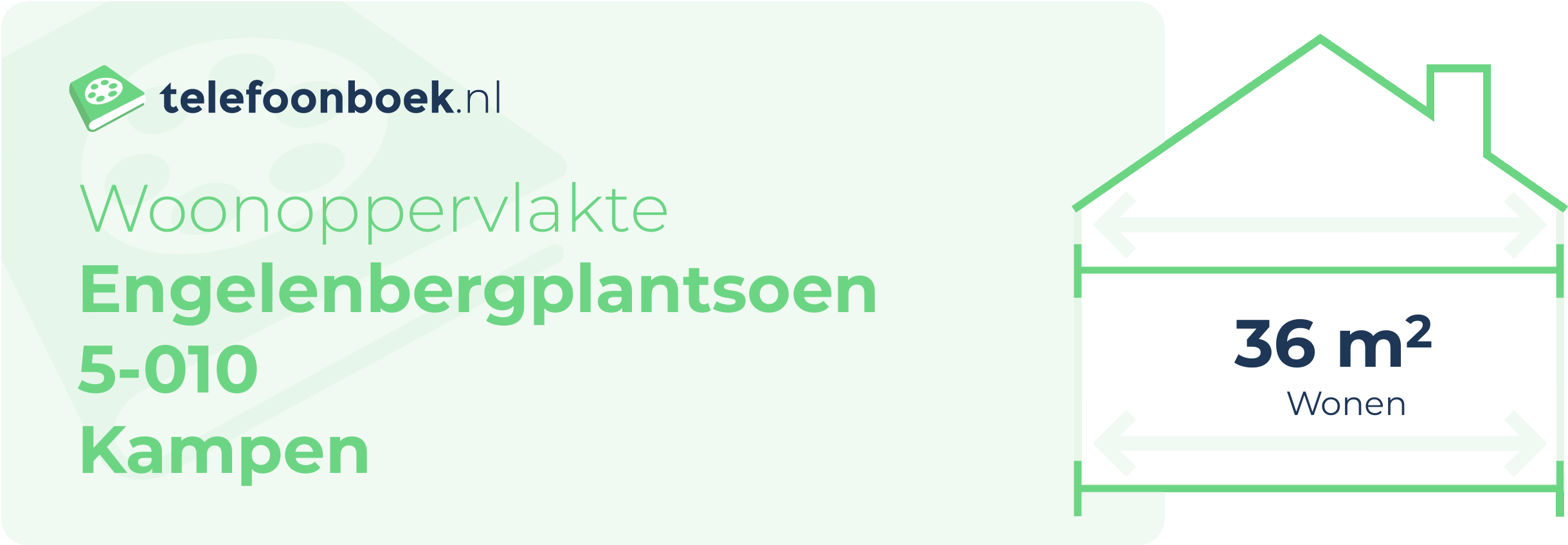 Woonoppervlakte Engelenbergplantsoen 5-010 Kampen
