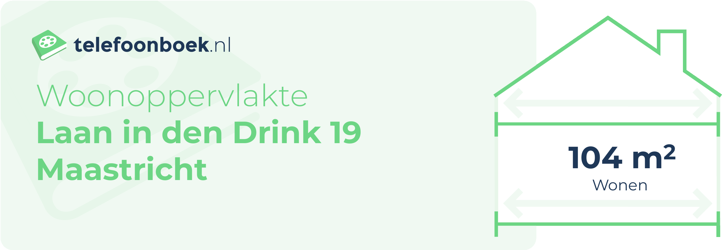 Woonoppervlakte Laan In Den Drink 19 Maastricht