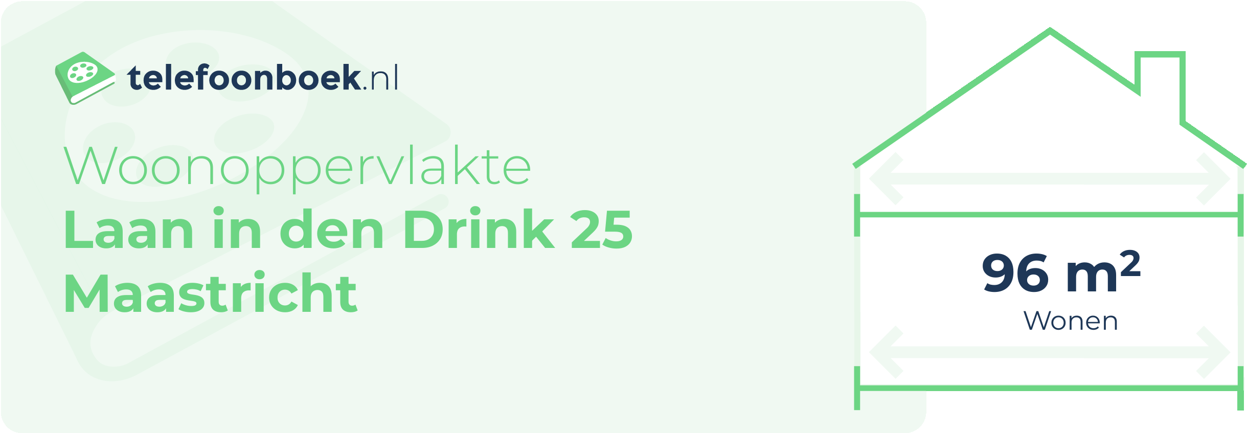 Woonoppervlakte Laan In Den Drink 25 Maastricht