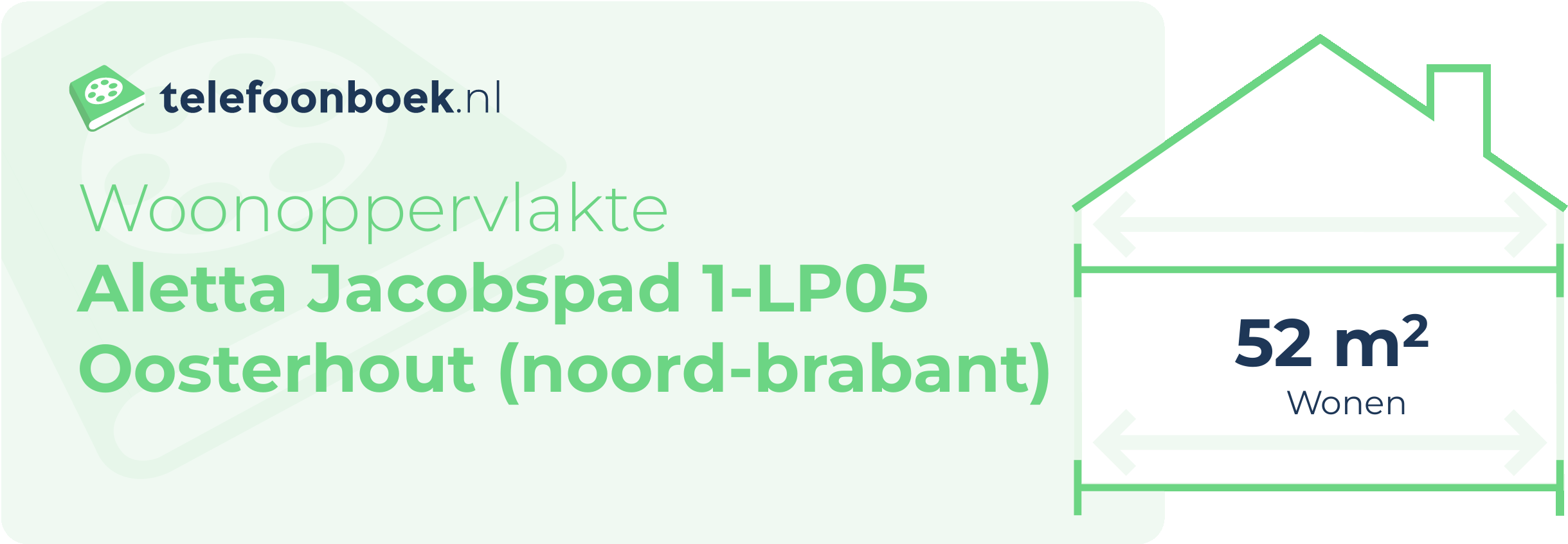 Woonoppervlakte Aletta Jacobspad 1-LP05 Oosterhout (Noord-Brabant)