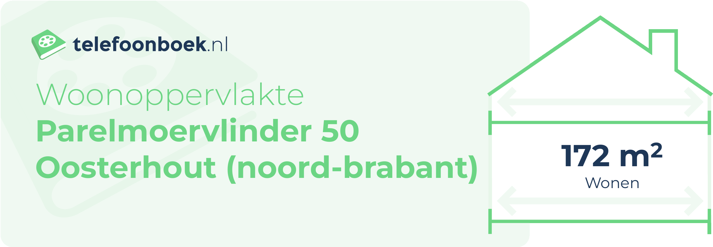 Woonoppervlakte Parelmoervlinder 50 Oosterhout (Noord-Brabant)