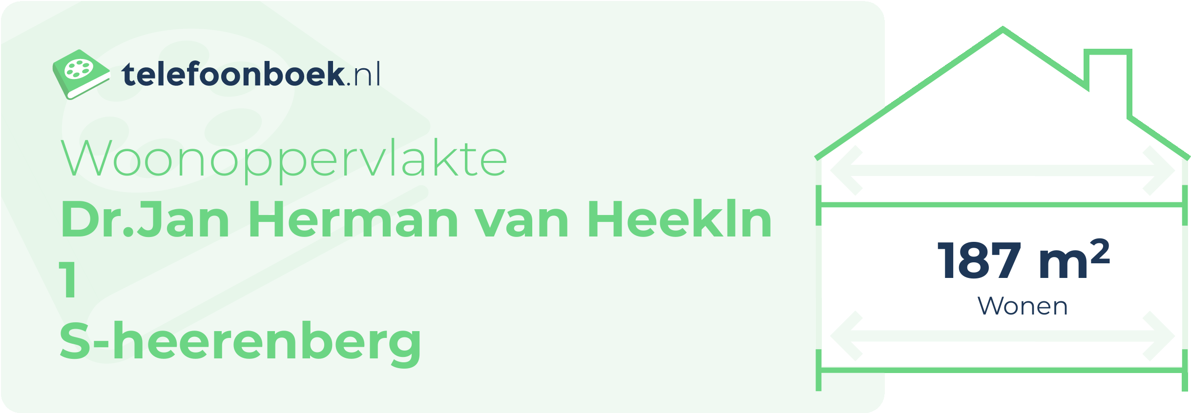 Woonoppervlakte Dr.Jan Herman Van Heekln 1 S-Heerenberg
