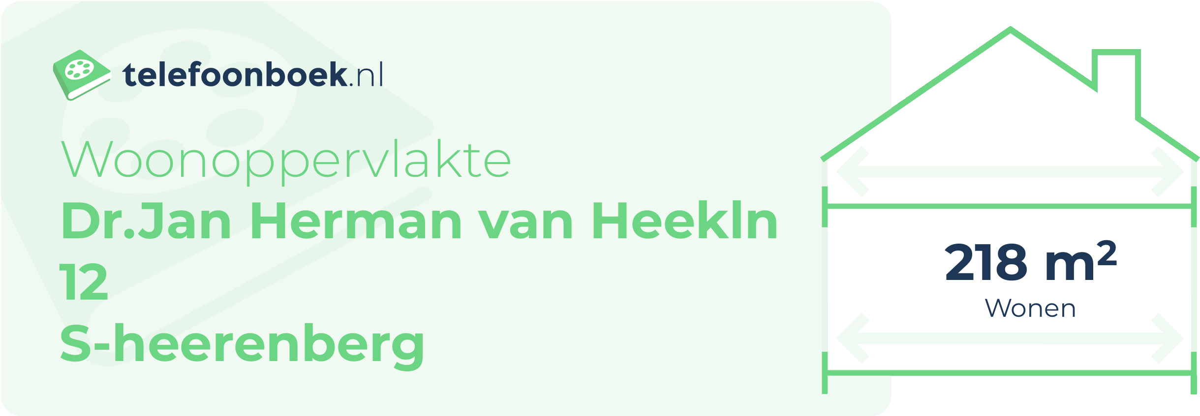 Woonoppervlakte Dr.Jan Herman Van Heekln 12 S-Heerenberg