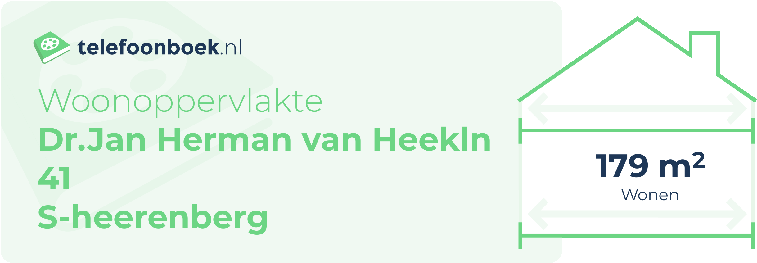 Woonoppervlakte Dr.Jan Herman Van Heekln 41 S-Heerenberg