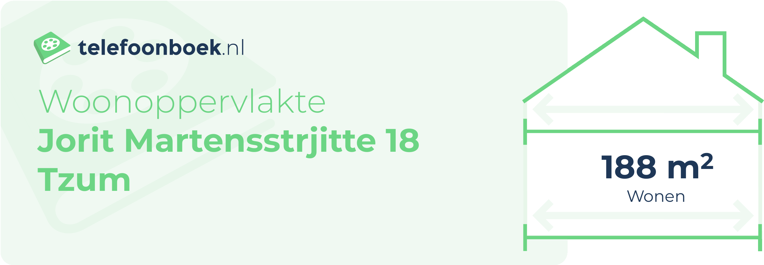 Woonoppervlakte Jorit Martensstrjitte 18 Tzum