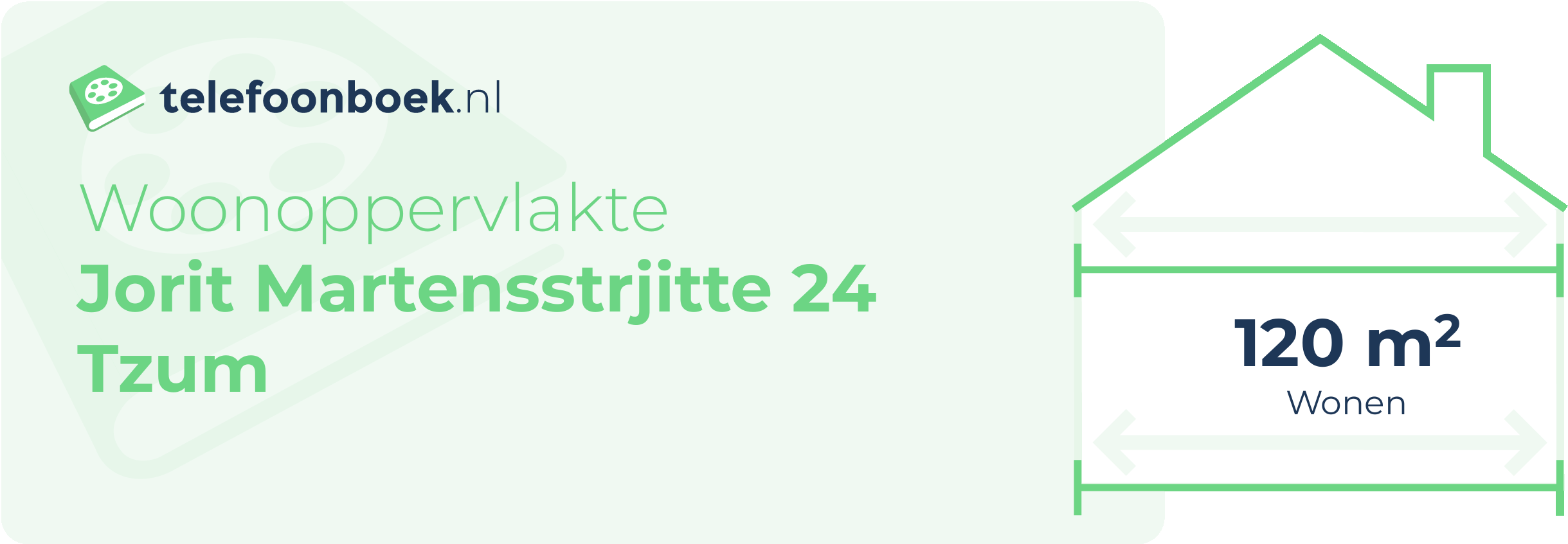 Woonoppervlakte Jorit Martensstrjitte 24 Tzum