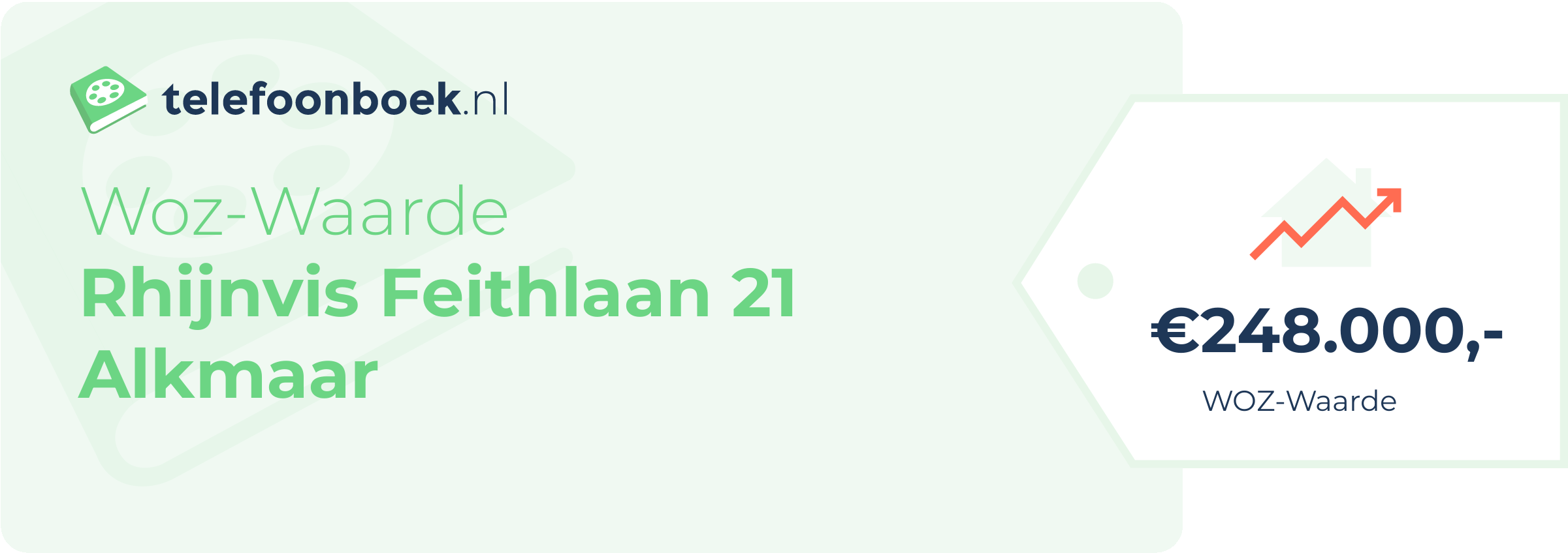 WOZ-waarde Rhijnvis Feithlaan 21 Alkmaar