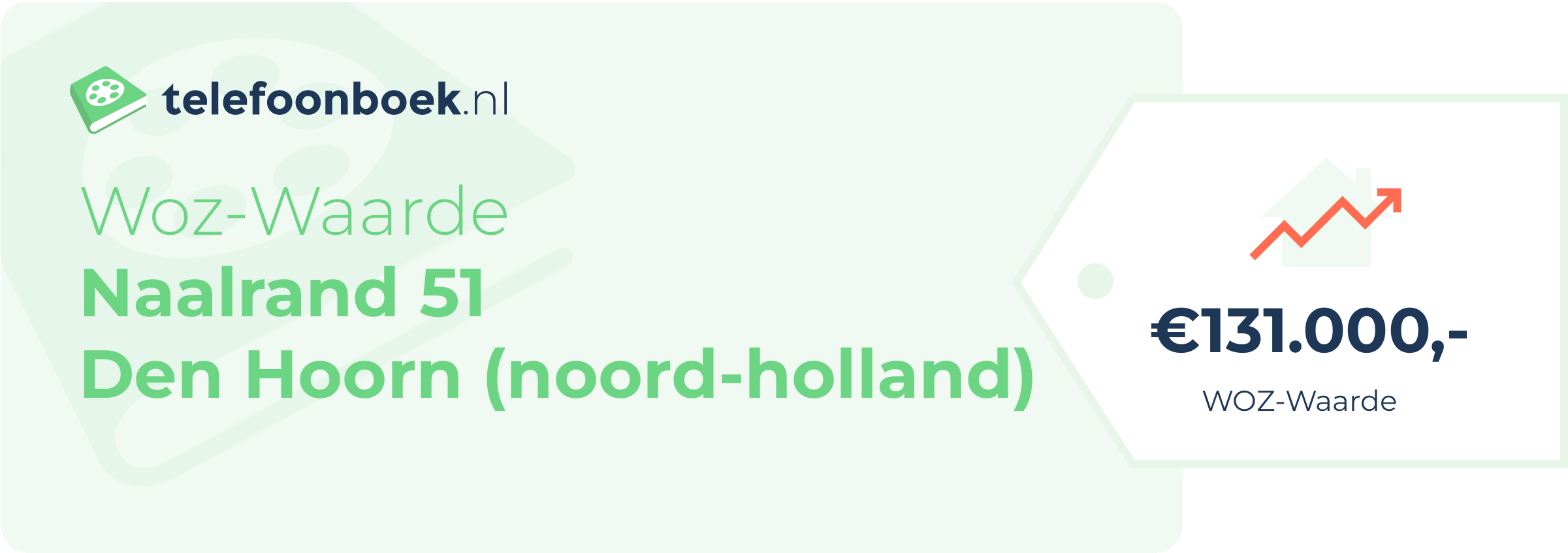 WOZ-waarde Naalrand 51 Den Hoorn (Noord-Holland)