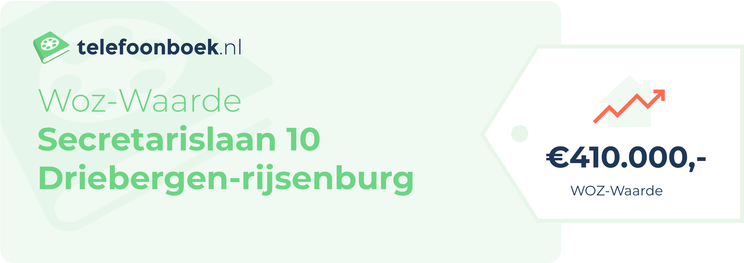 WOZ-waarde Secretarislaan 10 Driebergen-Rijsenburg