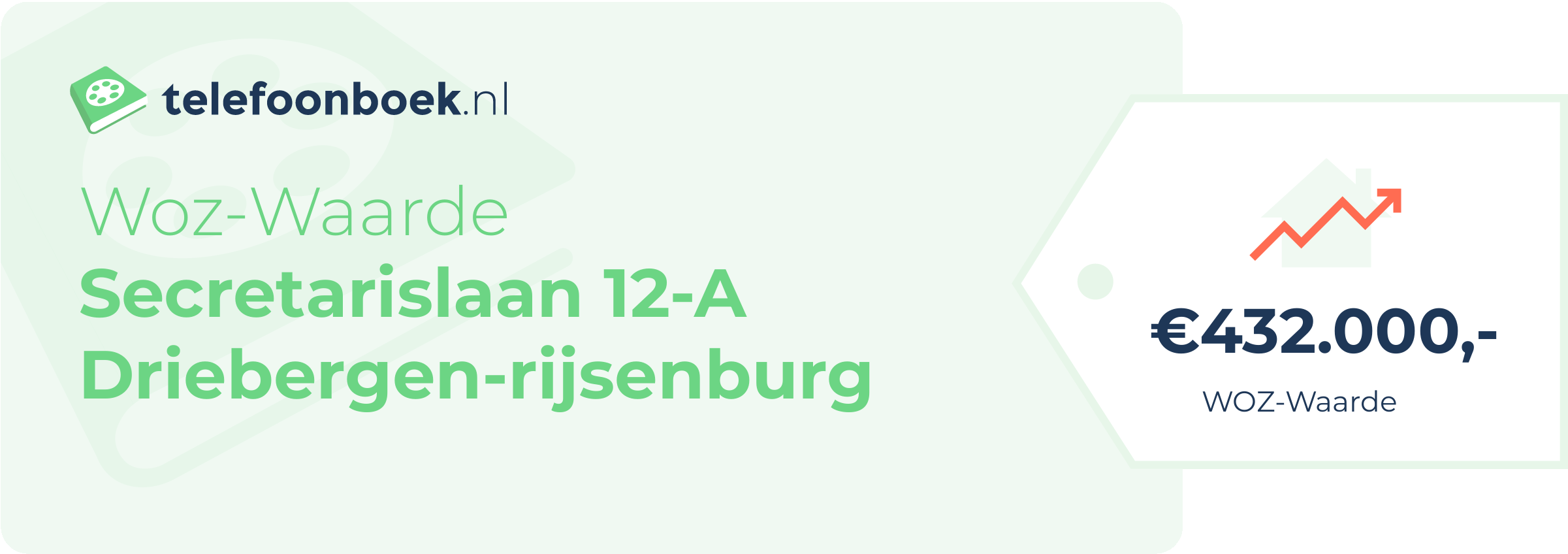WOZ-waarde Secretarislaan 12-A Driebergen-Rijsenburg