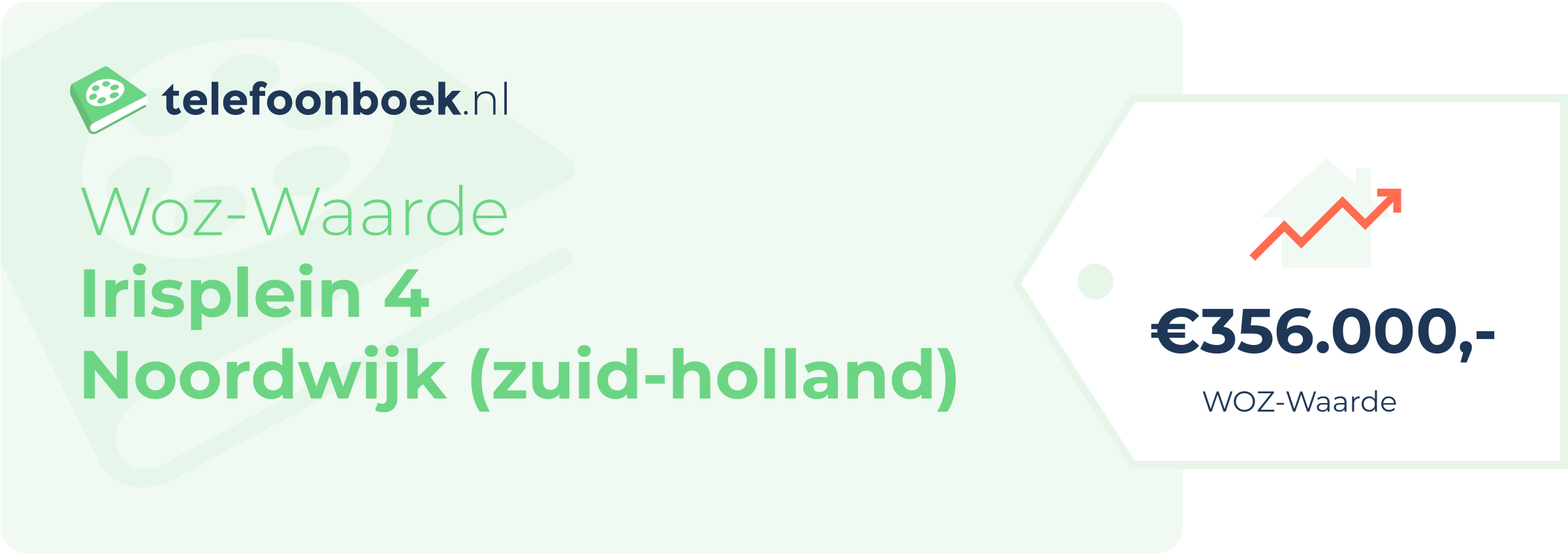 WOZ-waarde Irisplein 4 Noordwijk (Zuid-Holland)