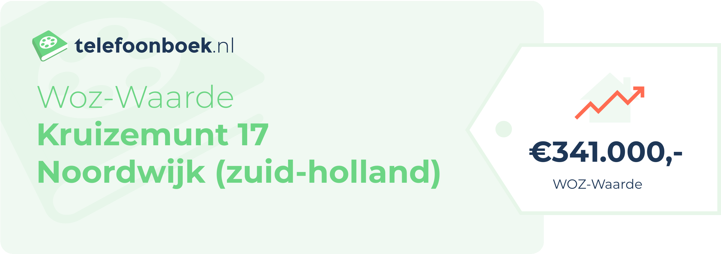WOZ-waarde Kruizemunt 17 Noordwijk (Zuid-Holland)
