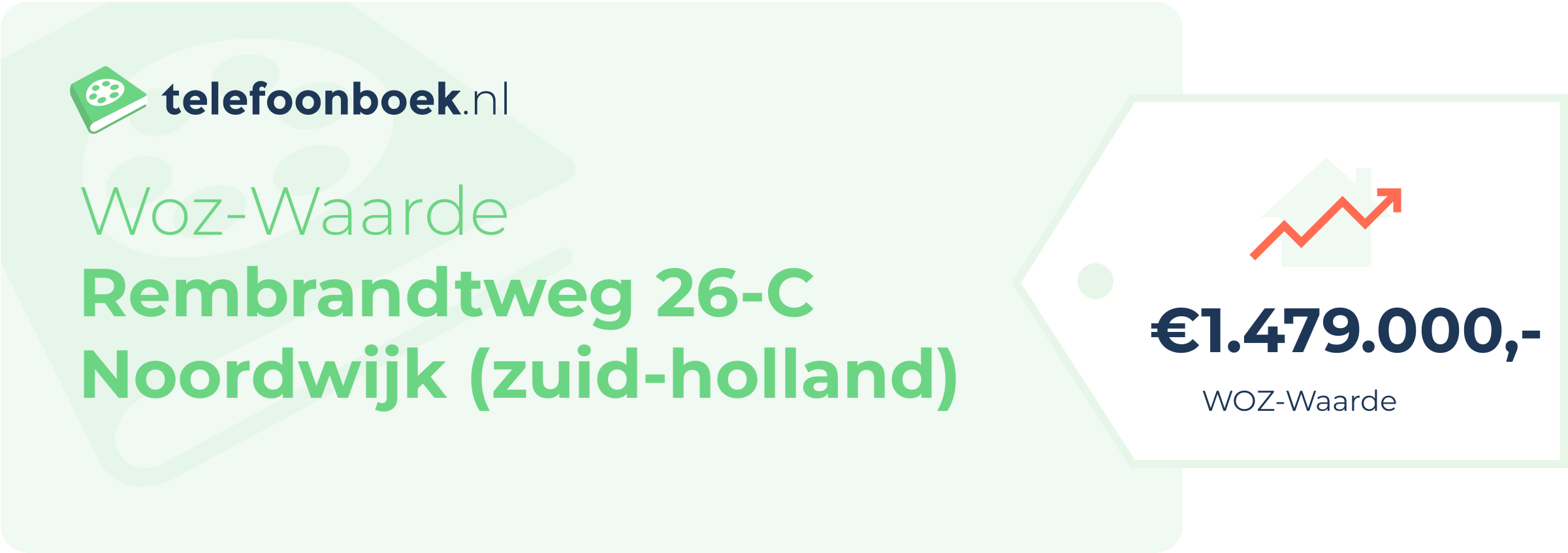 WOZ-waarde Rembrandtweg 26-C Noordwijk (Zuid-Holland)