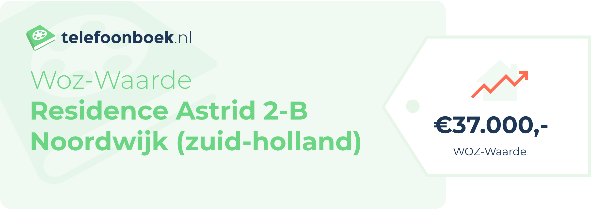 WOZ-waarde Residence Astrid 2-B Noordwijk (Zuid-Holland)
