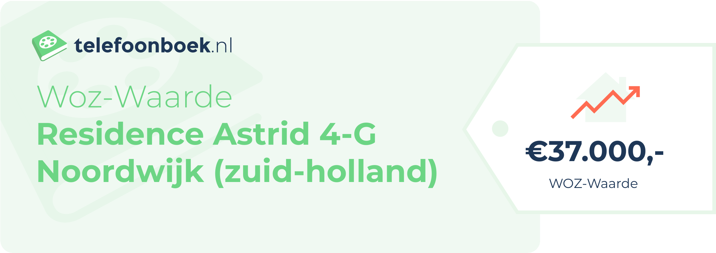 WOZ-waarde Residence Astrid 4-G Noordwijk (Zuid-Holland)