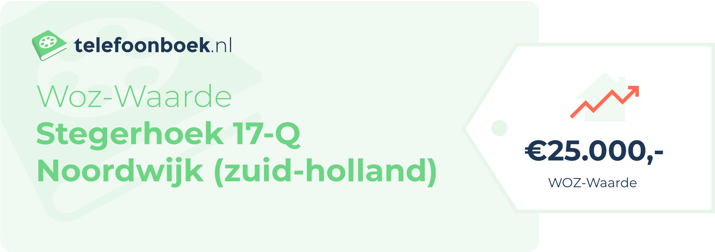 WOZ-waarde Stegerhoek 17-Q Noordwijk (Zuid-Holland)