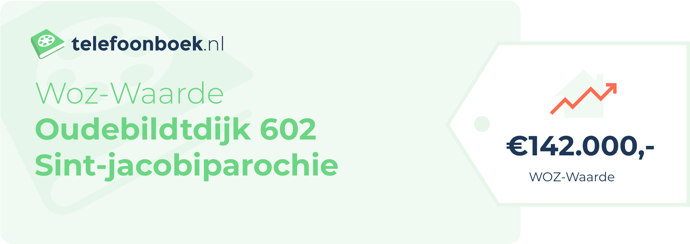 WOZ-waarde Oudebildtdijk 602 Sint-Jacobiparochie