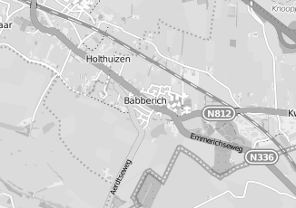 Kaartweergave van Maatjesweg zevenaar in Babberich