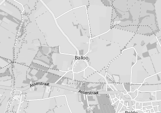 Kaartweergave van Dienstverlening in Balloo