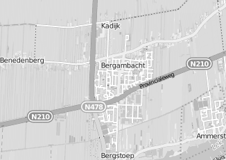 Kaartweergave van Woningbouw in Bergambacht