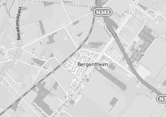 Kaartweergave van J boerman in Bergentheim
