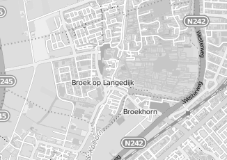 Kaartweergave van Brink in Broek Op Langedijk