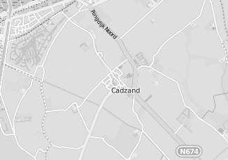 Kaartweergave van Land en tuinbouw in Cadzand