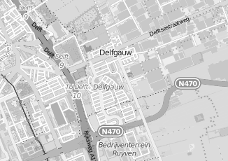 Kaartweergave van Descamps in Delfgauw