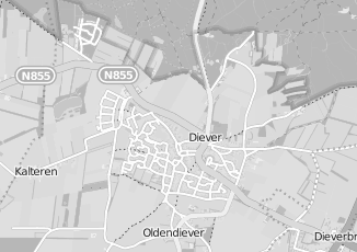 Kaartweergave van Shell in Diever