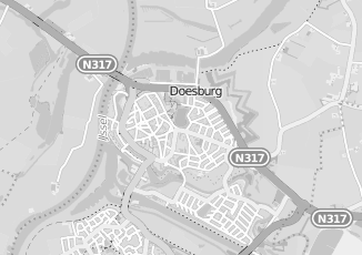 Kaartweergave van Klinieken in Doesburg