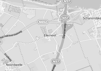 Kaartweergave van E van eck in Ellemeet