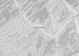 Kaartweergave van B & b de vrijstaten in Kalenberg