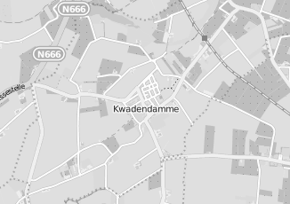 Kaartweergave van J hoogerland in Kwadendamme