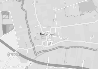 Kaartweergave van Netter bouw in Netterden