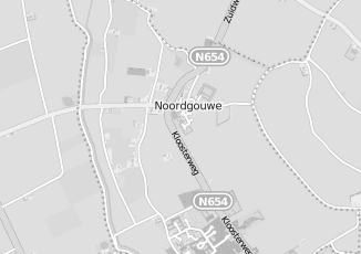 Kaartweergave van Brakenburg bv in Noordgouwe