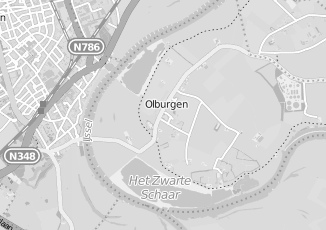 Kaartweergave van Bedrijven in Olburgen