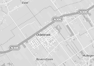 Kaartweergave van Schoonhoven in Oldebroek