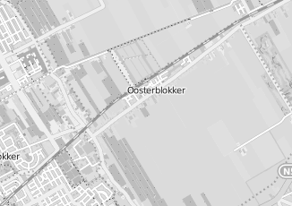 Kaartweergave van Bakker in Oosterblokker