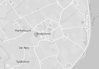 Kaartweergave van Land en tuinbouw in Oosterend noord holland