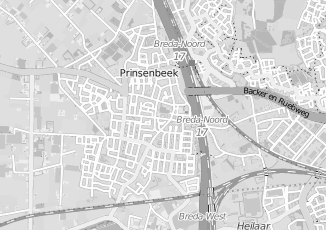 Kaartweergave van Brink in Prinsenbeek