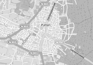 Kaartweergave van Station fietsverhuur in Putten