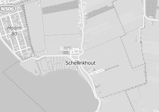 Kaartweergave van Van t hof in Schellinkhout